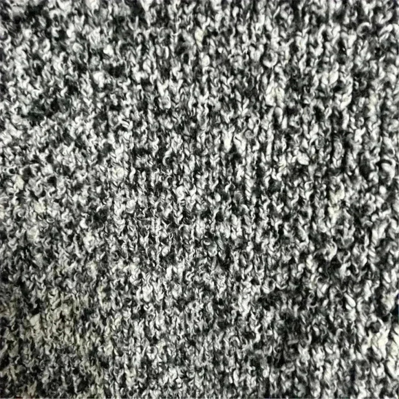 H&M Divided Women's M Black and White Marled Knit Pullover Sweater Long Sleeve - Picture 9 of 9